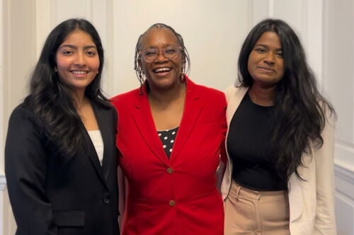 ISAB co-chairs with Dean Venetria K. Patton